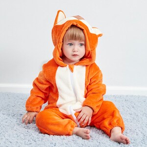 baby fox onesie