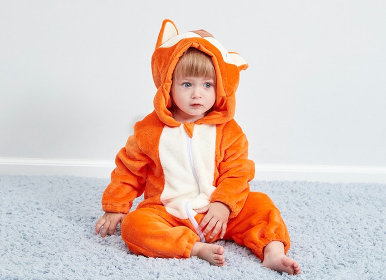 baby fox onesie