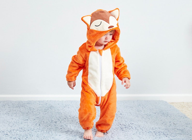 baby fox onesie
