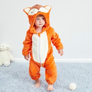 baby fox onesie