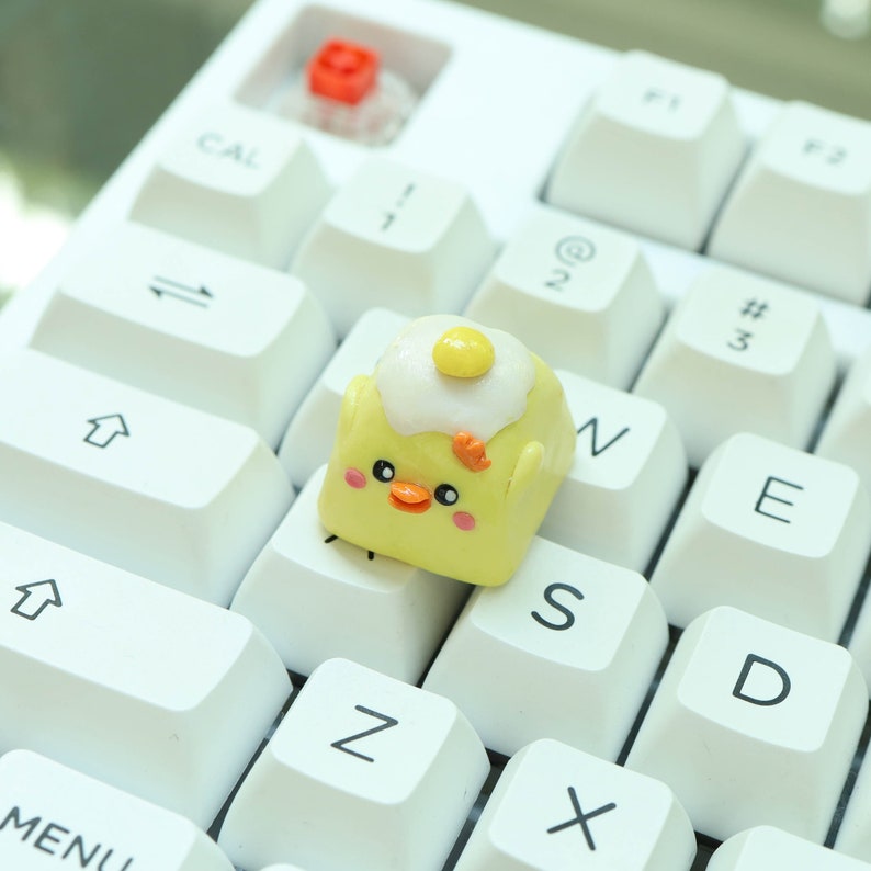 Chicken Keycaps Artisan Clay Keycaps Polymer Clay Keycaps Etsy