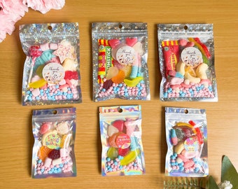 Sweets party bags,Christmas sweets,prefilled sweets favours,gift,vegetarian,halal,kids girls boys birthday party bags,wedding favours,treats