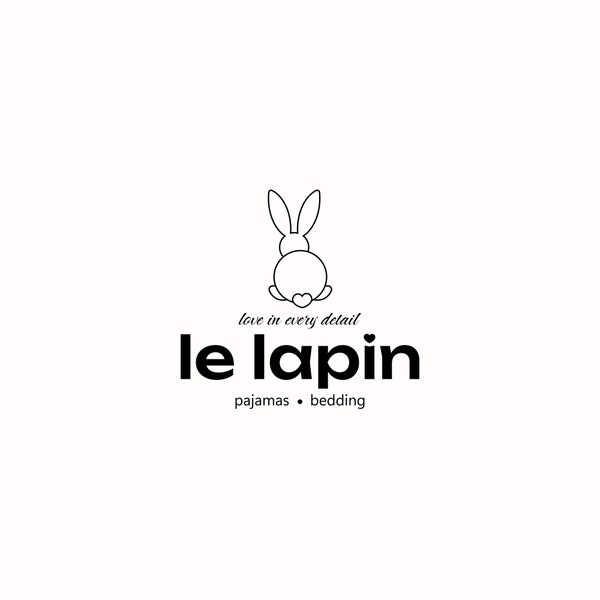 Children Logo Design,kids logo design,baby logo,children's brand,bunny rabbit logo,modern logo,children's clothing logo, kid logo,child logo