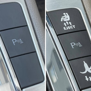 Espellere l'adesivo adesivo per pulsanti vuoti per i pulsanti dell'auto!