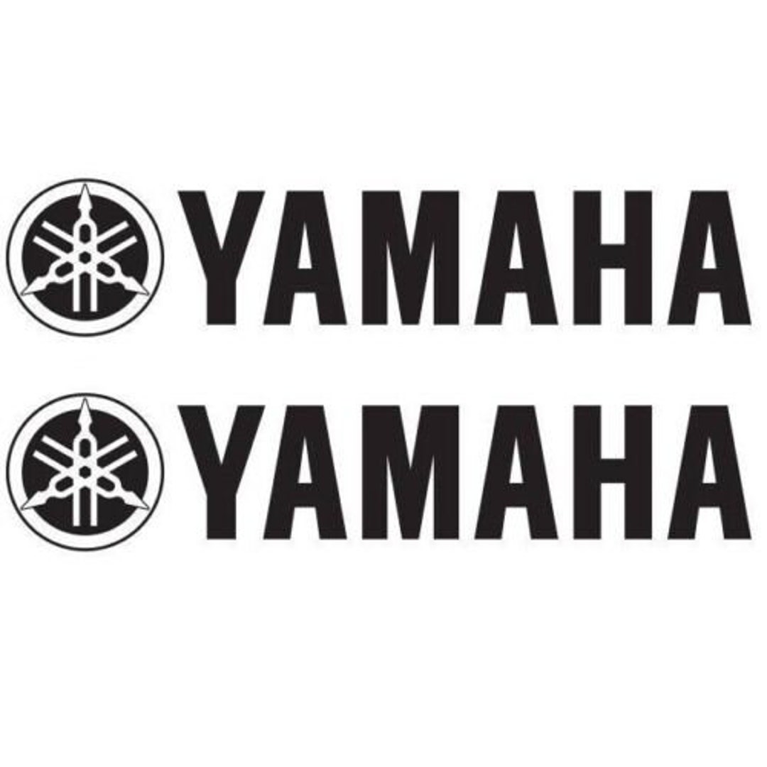 Yamaha Decals Vinyl Stickers Quality Vinyl Etsy