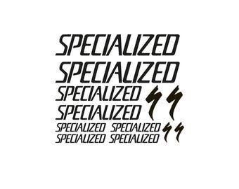 12 pegatinas de vinilo para bicicleta Specialized