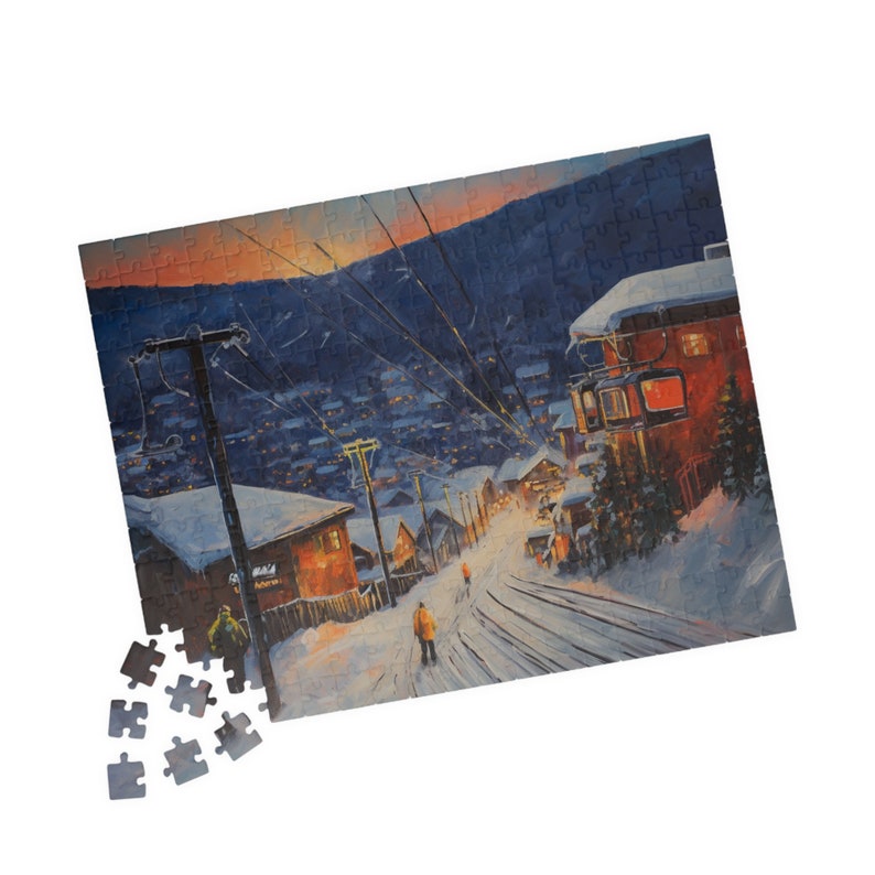Puzzle Steamboat Ski Resort 500 Piece Puzzle 1000 Piece Puzzle Etsy