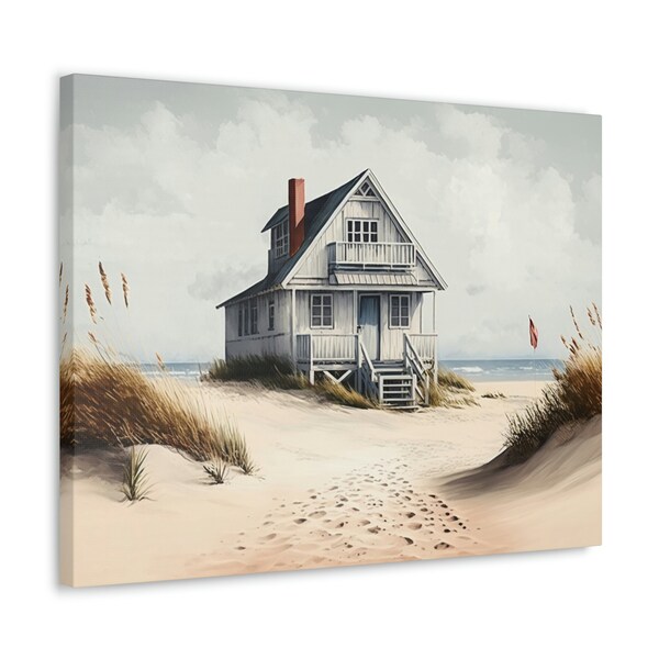 Beach House Art Etsy