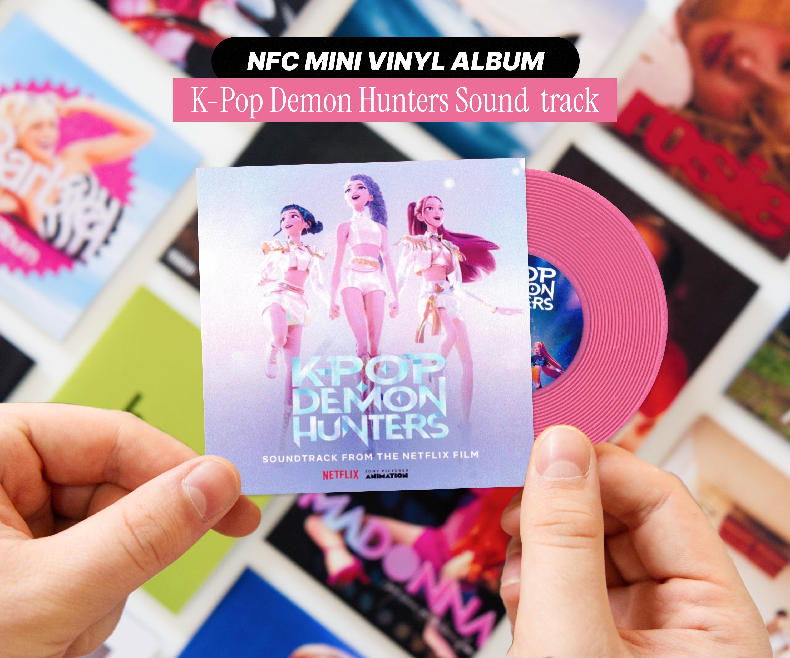 K-pop Demon Hunters – NFC Mini Vinyl Soundtrack Album - Etsy