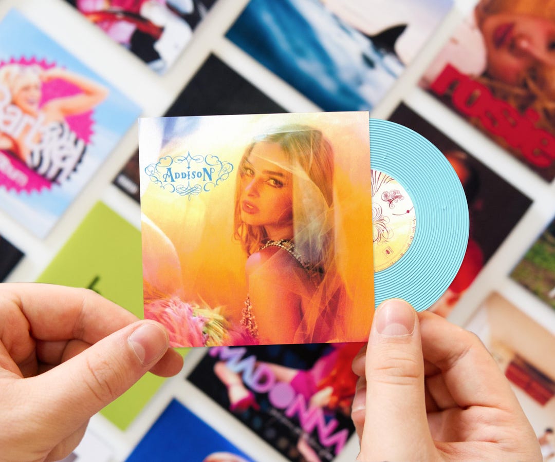 Addison Rae – Addison NFC Mini Vinyl Album - Etsy UK