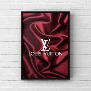 Louis Vuitton, Art, Louis Vuitton Drip Canvas Print Fairchild Paris  Fashion Designer Lv Monogram Art