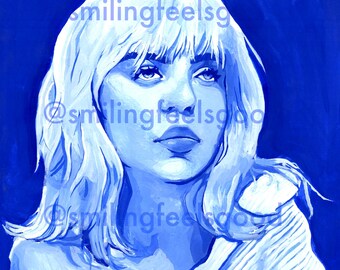 Billie Eilish Art Print