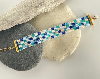 Dorea - woven bracelet made of Miyuki beads