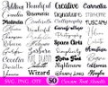 The Ultimate 50 Fonts - Font Bundle, Cricut, Canva Font, Script Font, Fonts, Digital Fonts, Procreate Fonts, Crafting, SVG Font, Commercial