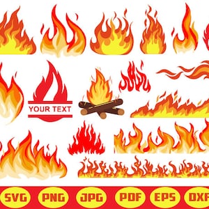 Fire SVG Bundle, Fire ClipArt, Fire Svg Files, Fire Flames Svg, Flames Frame Svg, Fire Frame Svg, Fire Png
