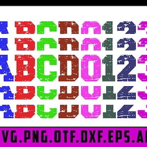 Mirror Font SVG, collegiate font, varsity letters svg, Stacked Letters, mirror font, stacked font svg, baseball font svg, Silhouette Vector