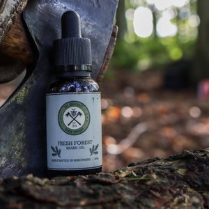 Fresh Forest 30ml | Beard Oil | Handcrafted in Shropshire, England | Cedarwood & Pine Scent