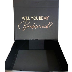 Luxury Gift Box|Magnetic Gift Box|Bridesmaid Maid of Honour gift box|Best man gift box|Personalised Name Box|Birthday Box|Groomsman Box