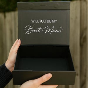 Luxury Gift Box|Magnetic Gift Box|Bridesmaid Maid of Honour gift box|Best man gift box|Personalised Name Box|Birthday Box|Groomsman Box