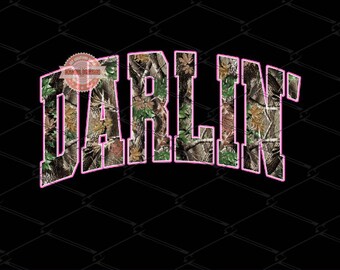 Camuflaje de bosque encantador PNG, diseño de camiseta vaquera con sublimación de camuflaje realista (descarga digital)