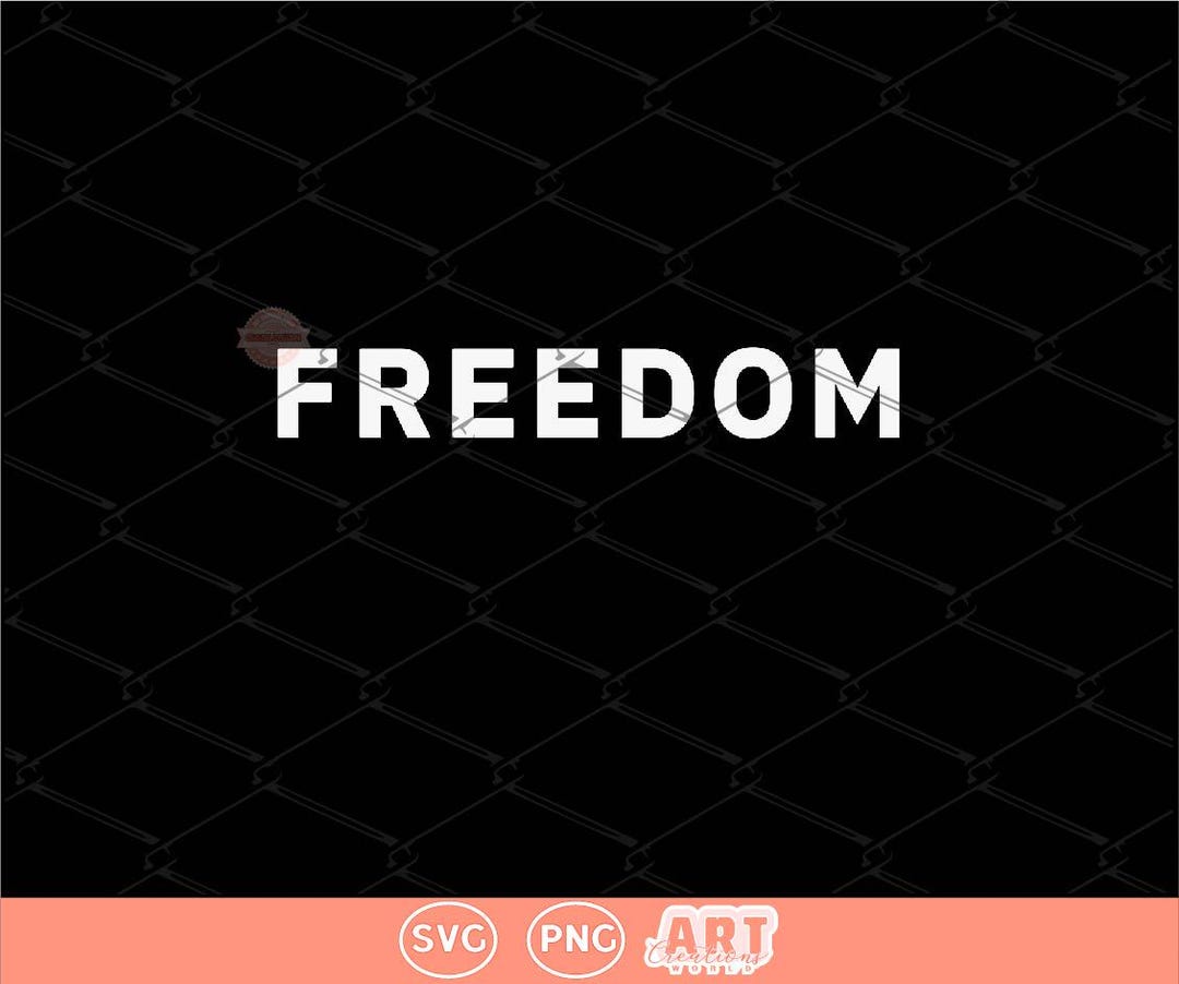 Freedom Script Font Svg Freedom SVG PNG Shirt Design Digital Download - Etsy