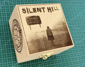 Silent Hill Electronic Music Box | echargeable USB sound mechanism | Custom Japanese Anime Game Song By Music Box Version