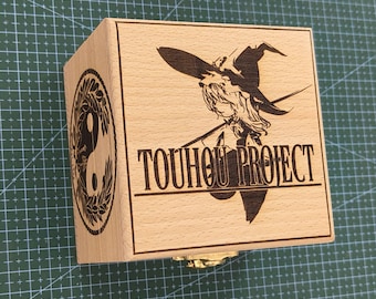 Touhou Project Electronic Music Box | echargeable USB sound mechanism | Custom Anime Game Song By Music Box Version