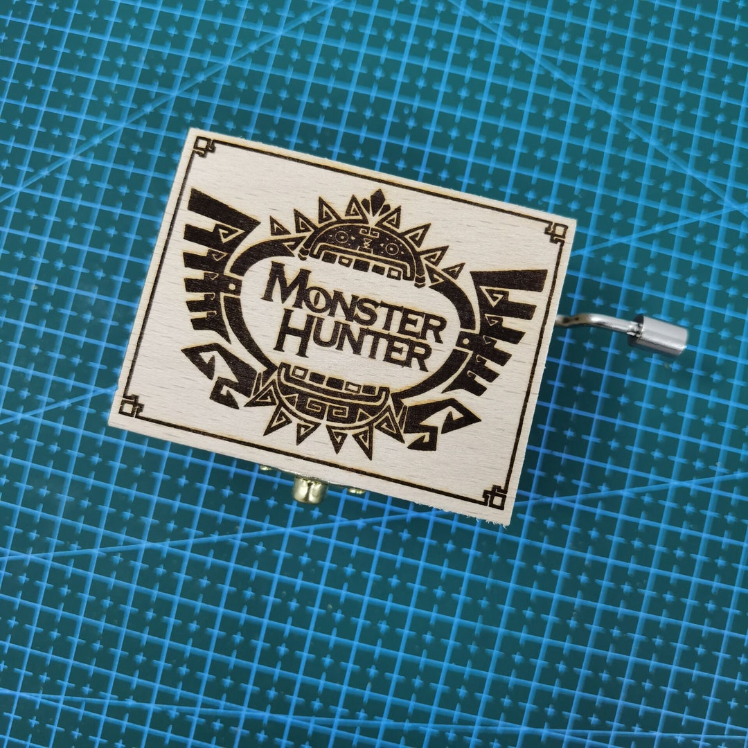 Monster Hunter Proof of A Hero Hand Cranked Wooden Melody Music