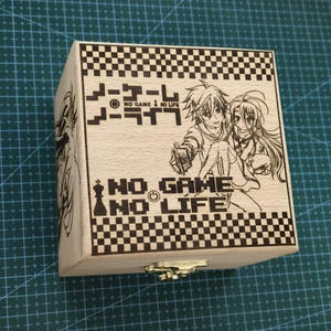 Kein Spiel kein Leben Elektronische Spieluhr | über USB aufladbares Klangwerk | Benutzerdefinierte Anime Game Song Durch Music Box Version