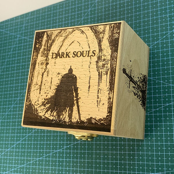 Dark Souls Electronic Music Box | echargeable USB sound mechanism | Custom Anime Game Song By Music Box Version