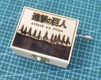 紅蓮の弓矢 Linked Horizon 日本のアニメオルゴール 手回し式 テーマ