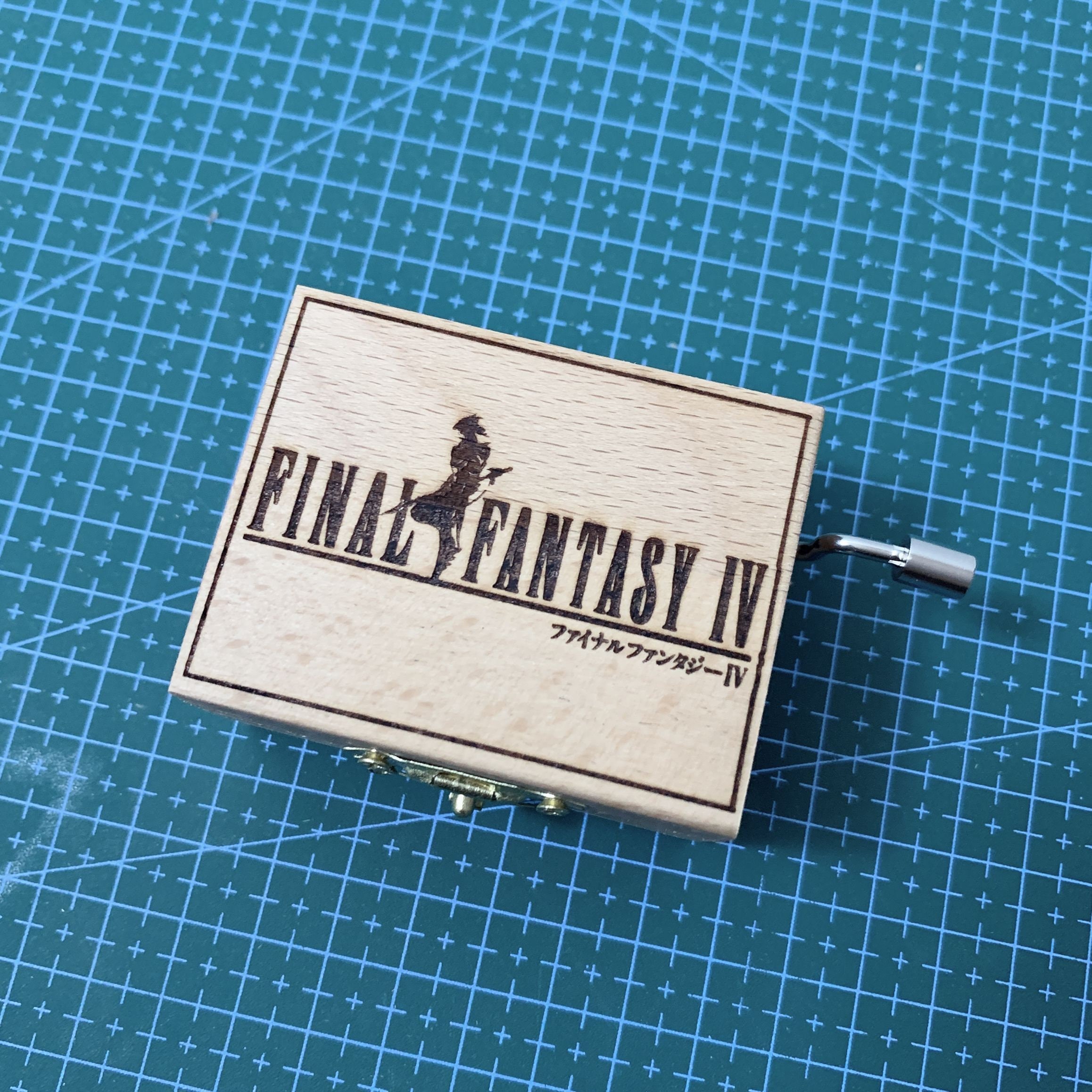 ファイナルファンタジーIV FFプロローグ 手回し式木製メロディー 