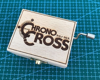 Chrono Cross RADICAL DREAMERS ~盗めない宝石~ Hand Cranked Wooden Melody Music Box Personalized Engraved Gift