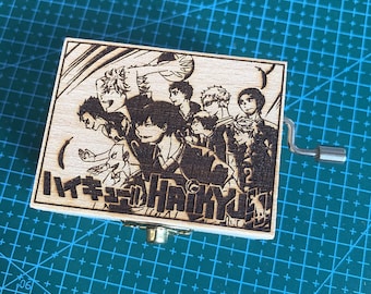 Japanese Anime Theme Music Box, Imagination, SPYAIR, Wooden Melody Personalized  Engraved Handmade Vintage Gift