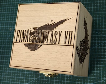 Final Fantasy VII FF7  Electronic Music Box | echargeable USB sound mechanism | Custom Anime Game Song By Music Box Version