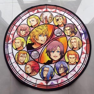 "Kingdom Hearts Teppich, Sora ""Kingdom Hearts"" Teppich, Handgemachter rutschfester Teppich Wohndekor Matte"