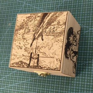 Your Name Electronic Music Box | echargeable USB sound mechanism | Custom Japanese Anime Game Song By Music Box Version