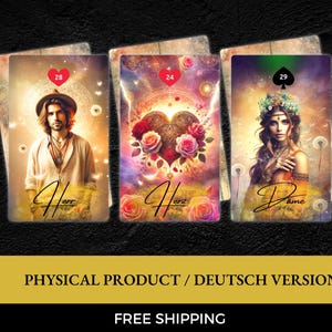 The Golden Oasis Lenormand Deck, style bohème, 36 cartes, livraison gratuite, witchy oracle deck, pochette en velours, inspiration originale, haute qualité