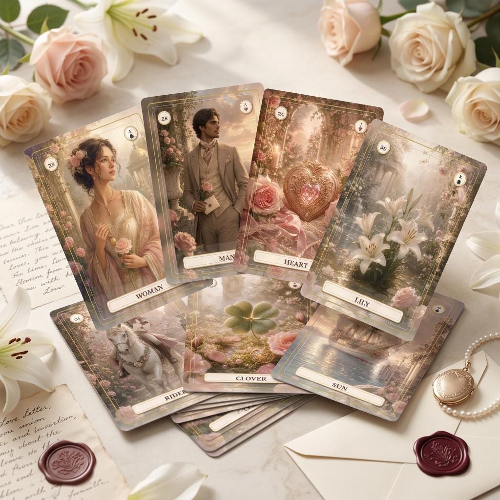 Pink oracle cards - Etsy 日本