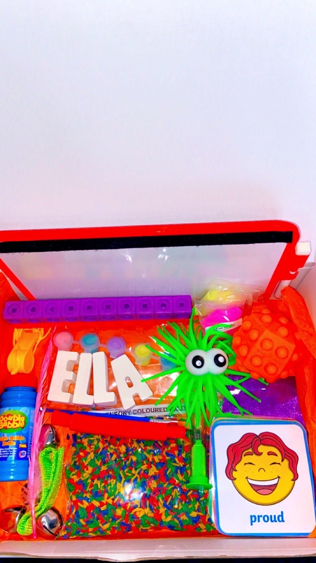 Sensory Box Baby Box Activity Sensory Kit Transition Box Etsy