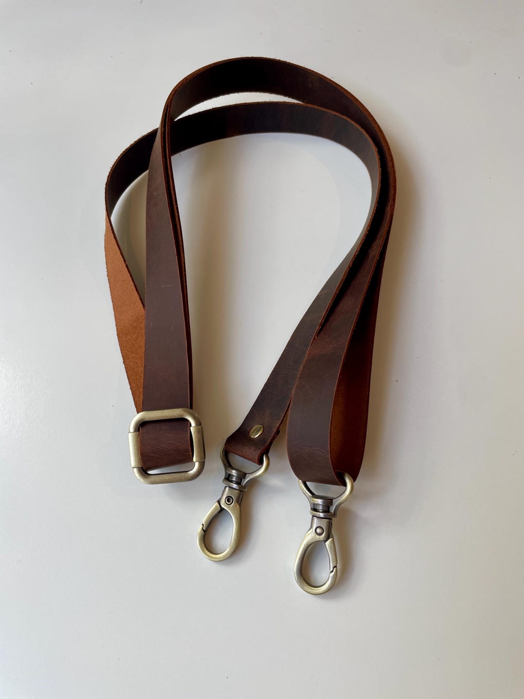 Leather Bag Strap | Handmade Crossbody Strap | Shoulder Strap | Purse ...