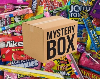 Mijn Snoepgoed - Mysteriedoos - Amerikaans Snoep - Mysterie box - Snoep box - Amerikaans snoep pakket - Usa- Snacks - Chocolade - Mystery