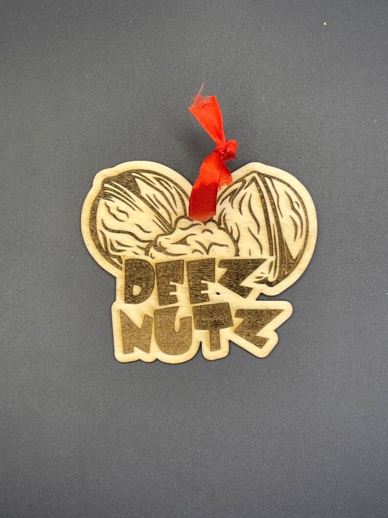 Deez Nutz Meme Ornament Funny Christmas Tree Decorations Meme Xmas