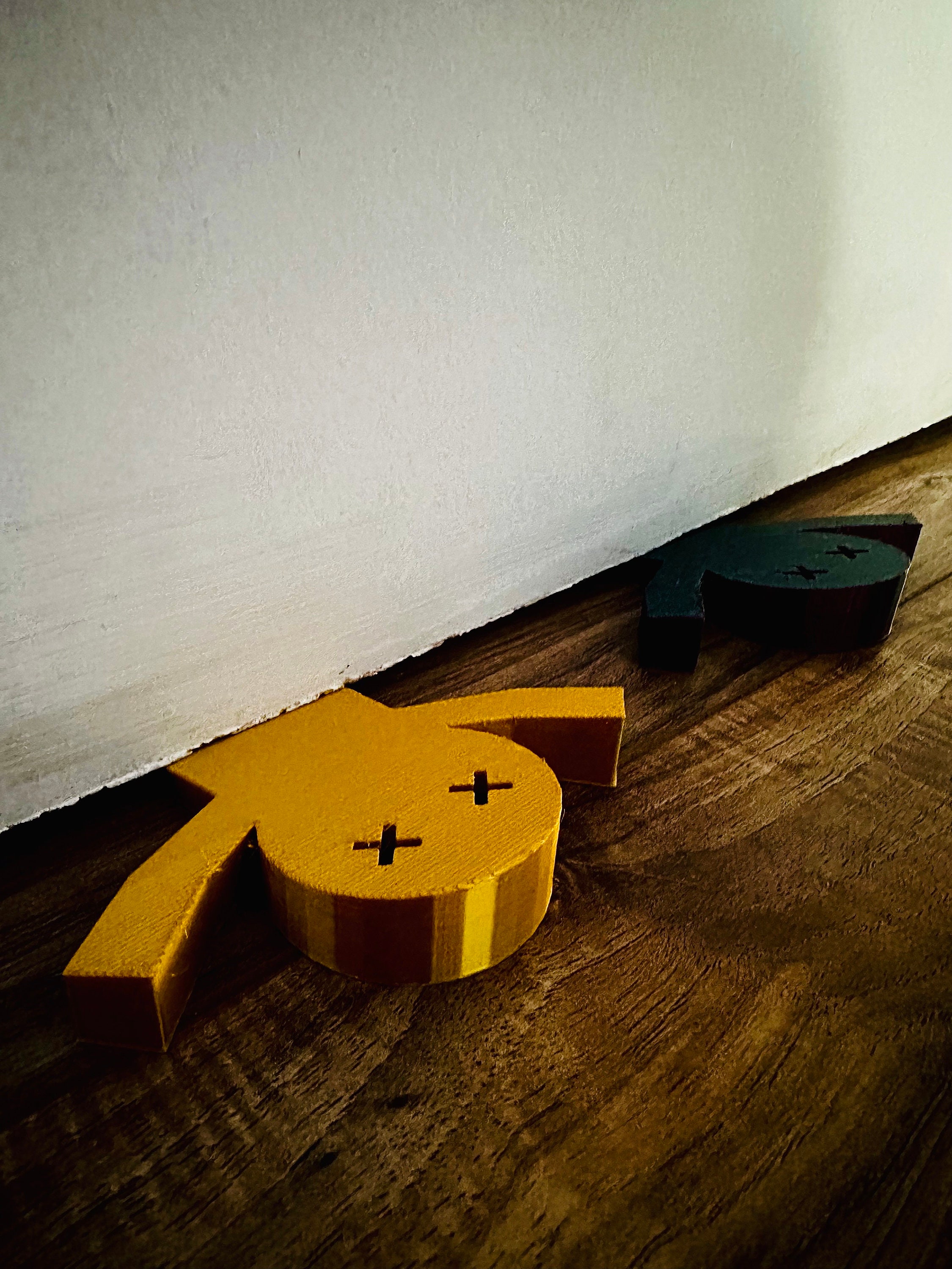 Funny Door Stopper ran Over Bedroom Decoration Custom Door Stop Door