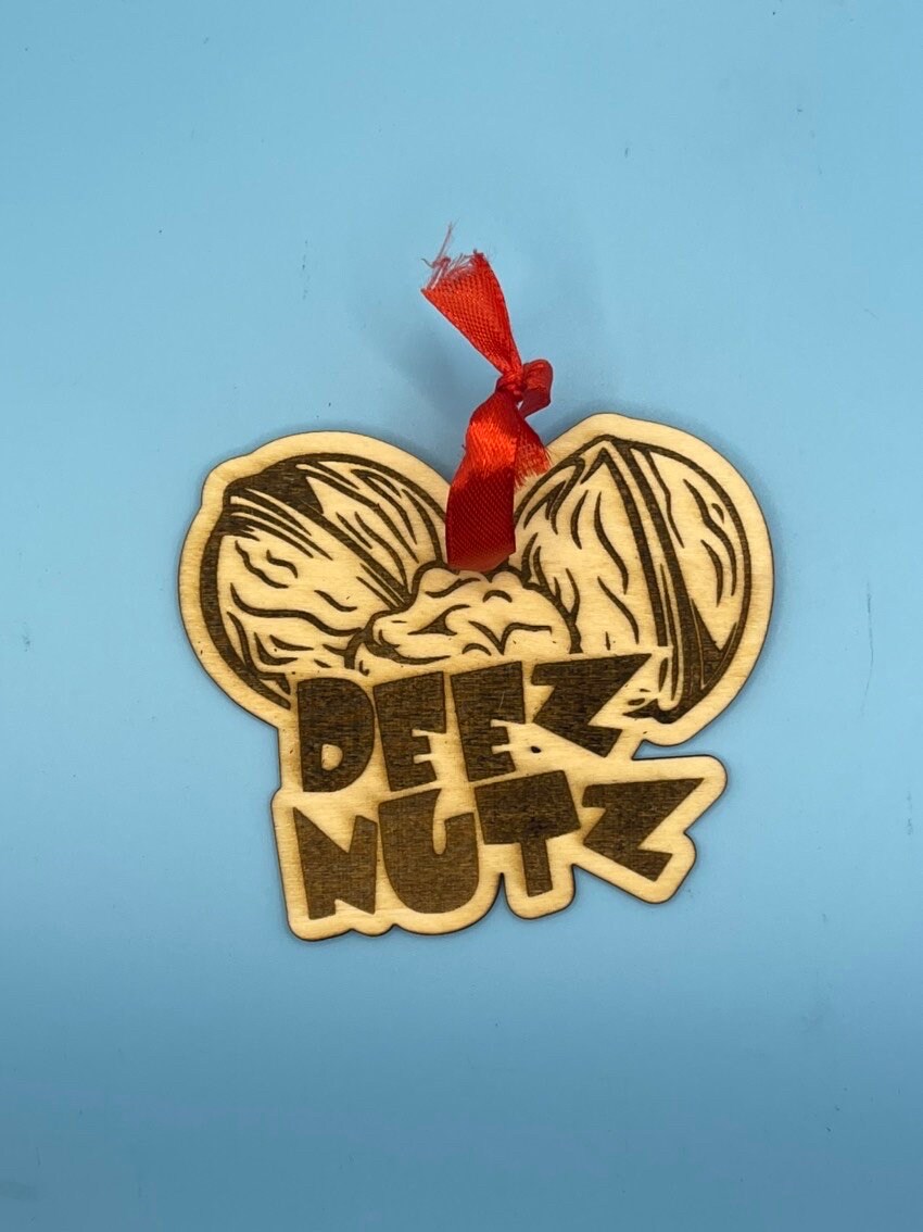 Deez Nutz Meme Ornament Funny Christmas Tree Decorations Meme Xmas
