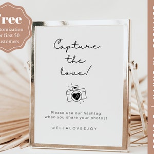 Editable Wedding Hashtag Sign Template, Use Our Hashtag, Oh Snap Sign, Hash Tag Sign, Wedding Hashtag Sign Printable, Editable Signs