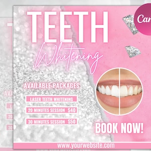 Folleto sobre blanqueamiento dental, plantilla de diseño de folleto para hacer uno mismo, folleto para dentistas, clases de blanqueamiento dental, capacitación sobre blanqueamiento dental, diseño de folleto para odontología