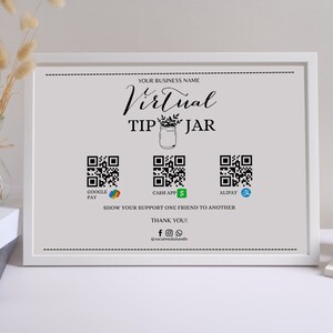 Editable Virtual Tip Jar