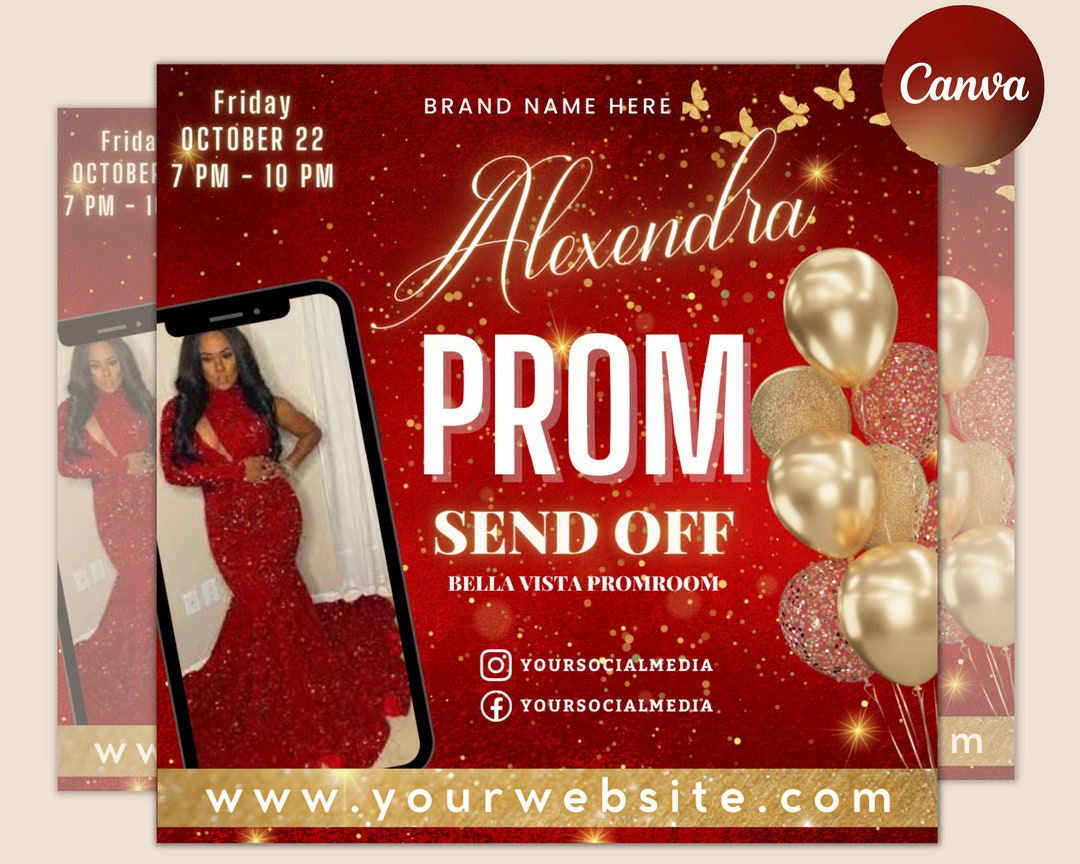 Prom Send Off Flyer Prom Invitation Prom Invitation Flyer Prom Flyer prom-send-off-flyer-prom-invitation-prom-invitation-flyer-prom-flyer