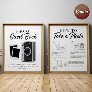 Libro de visitas de fotos de la Instax Mini Evo, Instrucciones de la cámara Instax Mini Evo, Cómo cargar una película, Cómo tomar una foto